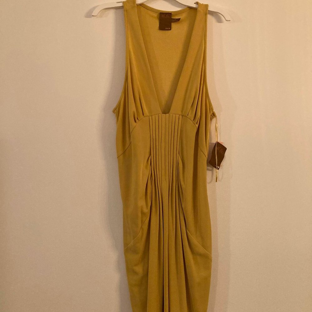 Art Deco Inspired Ali Ro Gold Dress US 12